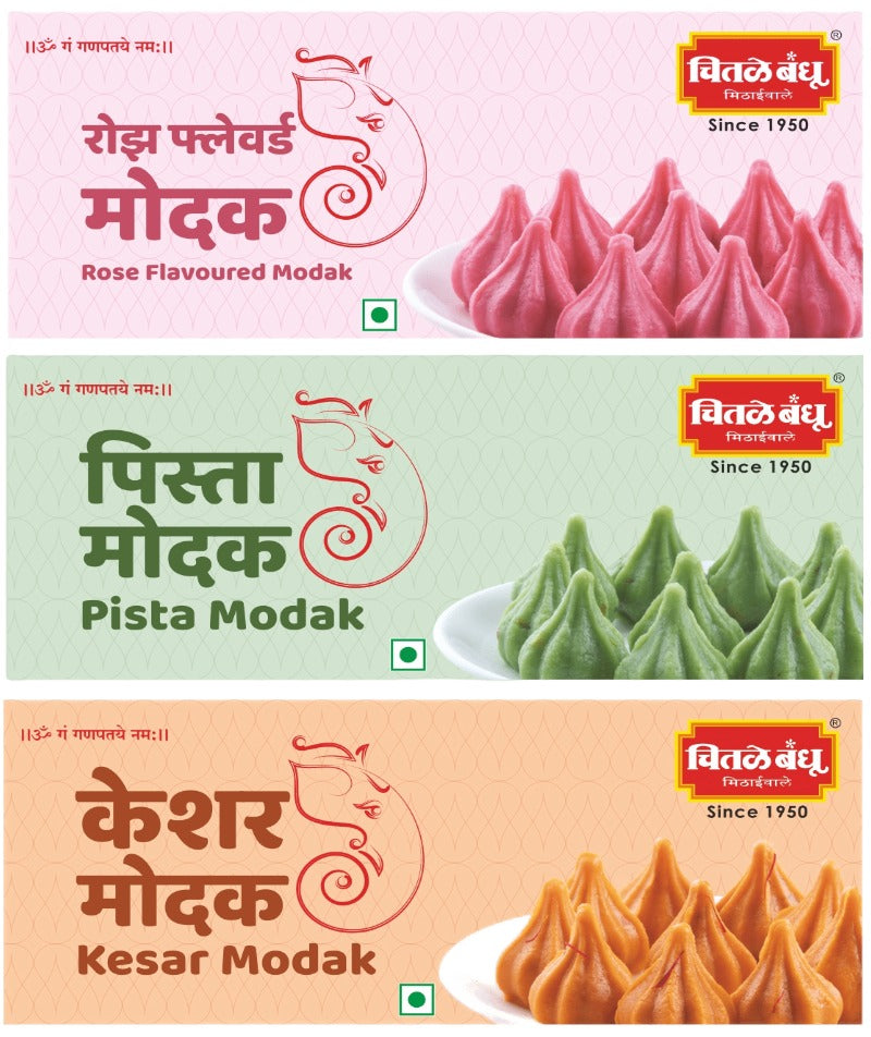 MODAK KESHAR/PISTA /ROSE